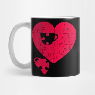 I love coffee and puzzles Mug